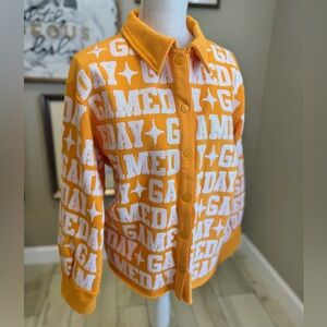 New! Rare! QUEEN OF SPARKLES Game Day Shacket